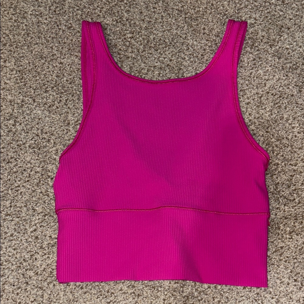 Lululemon Athletica Pink Tank Top